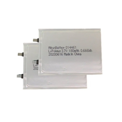Slanke LiPo-batterij 3,7 V 180 mAh lithium-polymeerbatterij ultradun 1 mm