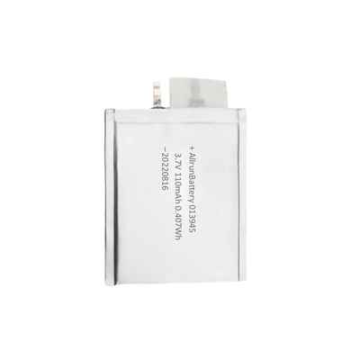 Smart Cards Ultradunne LiPo-batterij 110 mAh 3,7 V batterij met lange levensduur