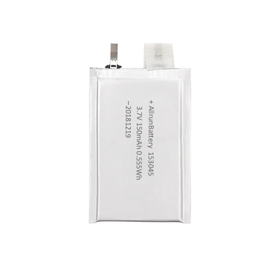 Ultradunne LiPo-batterij 3,7 V 150 mAh oplaadbare lithium-polymeerbatterij