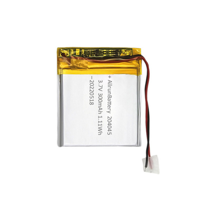 3.7V 300mAh ultradunne LiPo-batterij Aangepaste lithiumbatterij 204050