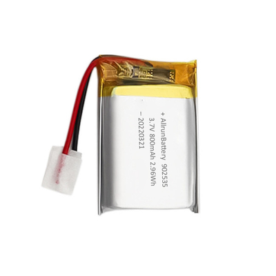 Oplaadbare lichte LiPo-batterij 800 mAh 3,7 V 902535 voor medische apparaten