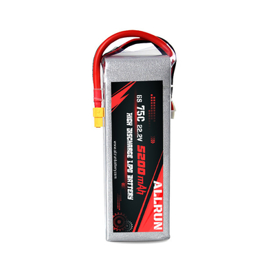 9048155 75C 22.2V 6S 5200mAh LiPo-accu met hoge ontlading