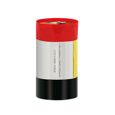 Lichte cilindrische LiPo-batterij 1450 mAh 3,7 V Li-polymeerbatterij