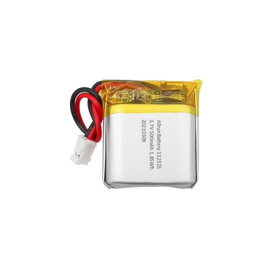Oplaadbare vierkante IoT-batterij 3,7 V 500 mAh LiPo-batterij