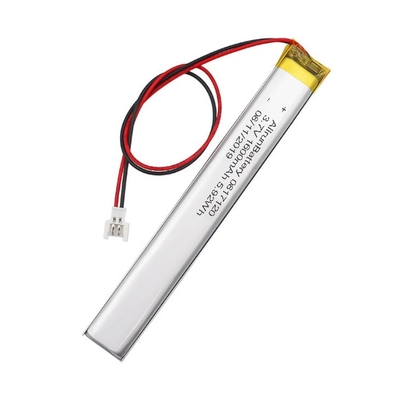 Aangepaste Li-polymeerbatterijen 3.7V 1600mAh ultrasmalle LiPo-batterij