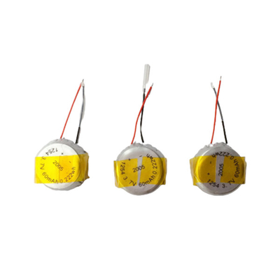 1C de navulbare van het Li-Polymeer Aanbiedingen van de de Knoop3.7v 60mAh LiPo Batterij Batterijpak