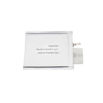 Smart Cards Ultradunne LiPo-batterij 110 mAh 3,7 V batterij met lange levensduur