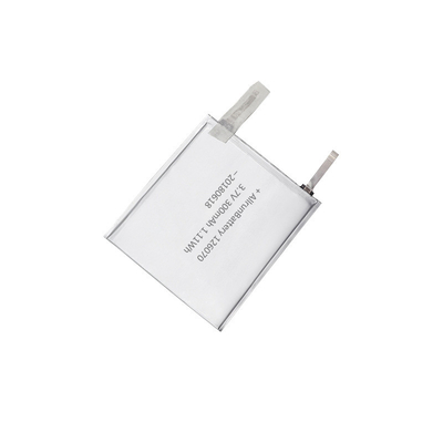 OEM 1C 3.7V 300mAh ultradunne lithium-polymeerbatterij voor MP5-speler