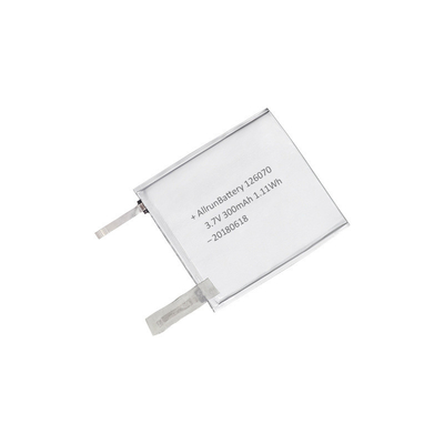 OEM 1C 3.7V 300mAh ultradunne lithium-polymeerbatterij voor MP5-speler