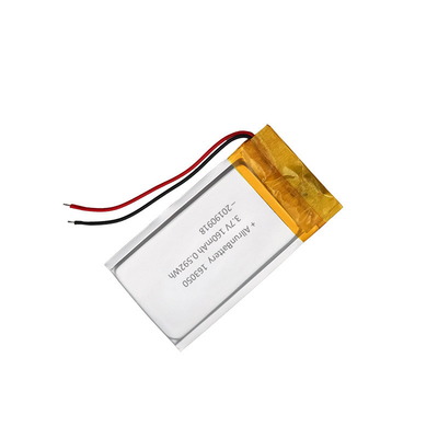 160mAh 163050 oplaadbare lithium-ion-polymeerbatterij 3,7 V