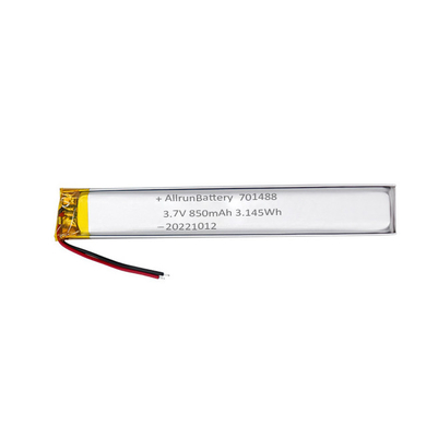 van de Douanelipo van 3.7V 850mAh 701488 de Engte van het de Batterijpak ultra voor Medische apparaten