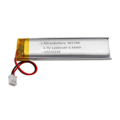 de Douane Li-Polymeer van 3.7V 1200mAh ultra Smalle Batterijenpakken voor Draagbare Medische apparaten
