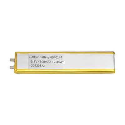 Stabiliteit 4600mAh 3.8V aangepaste LiPo-batterij ultra smal voor detectie-instrument