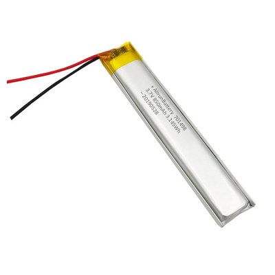 Lichte 3,7 V 850mAh LiPo-batterij Ultrasmalle aangepaste LiPo-batterijen