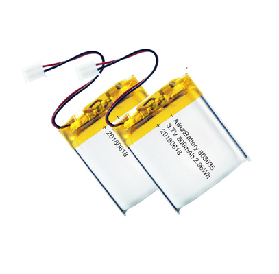 Krachtige LiPo-batterij 3,7 V 800 mAh oplaadbare Li-polymeerbatterij