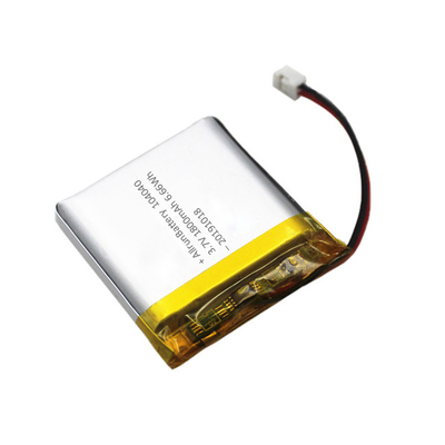 Aangepaste oplaadbare medische lithiumbatterij LiPo 3,7 V 1800mAh