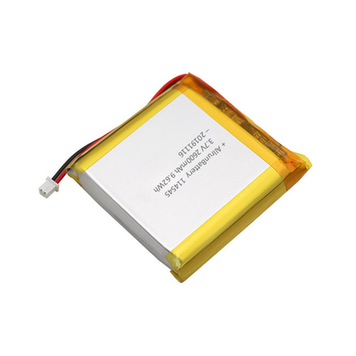 Dunne medische lithiumbatterij 3.7V 2600mAh LiPo-batterij voor cosmetisch instrument
