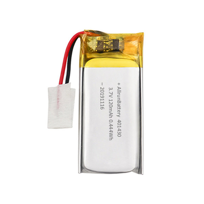3.7V 120mAh LiPo-batterij Oplaadbare aangepaste lithium-polybatterij 1C