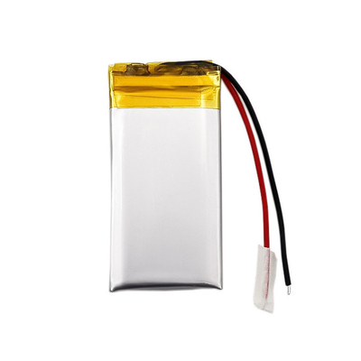 Dunne 3.7V 380mAh LiPo-batterij Aangepaste Li-ion oplaadbare batterij