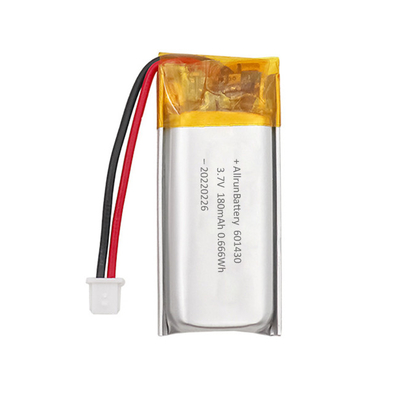Aangepaste 3.7V 180mAh LiPo-batterij 1C oplaadbare Li Poly-batterij