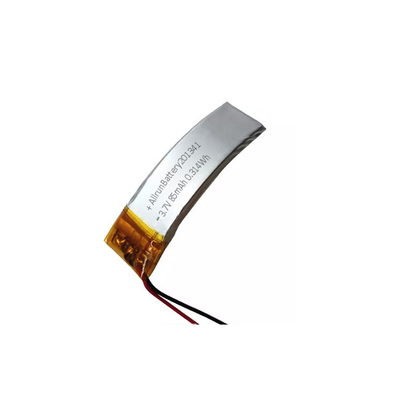 AR gebogen LiPo-batterij 85mAh 3,7 V oplaadbare lithiumbatterij