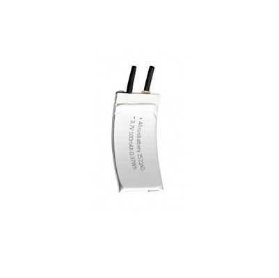 Aangepaste 3,7 V 100mAh LiPo-batterij 1C gebogen lithium-polymeerbatterij