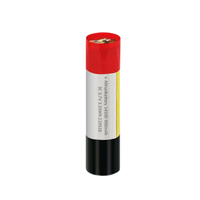 Aangepaste cilindrische 3C LiPo-batterij 3,7 V 900mAh Li-polymeerbatterij