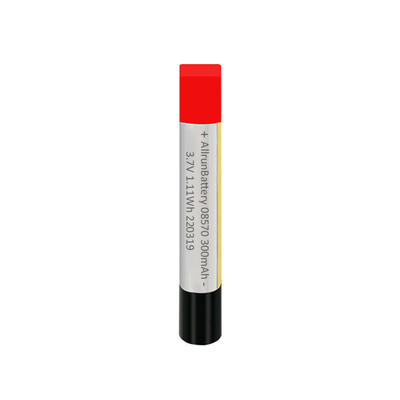 van de de Cilinderdouane van 3.7V 300mAh 300mAh de Batterij Krachtige Li-Polymeer van LiPo Batterij voor Draagbare Elektronische Apparaten