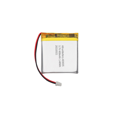 Vierkante LiPo-batterij 400mAh 1C 3,7 V Li-polymeer oplaadbare batterij