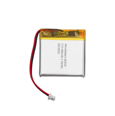 3.7V 460mAh Light IoT-batterijpak Oplaadbare vierkante LiPo-batterijpak