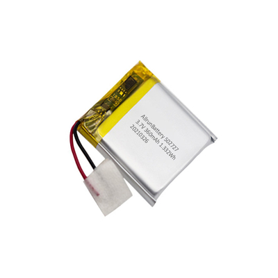 PCM vierkante batterij Oplaadbare 3,7 V 360mAh LiPo-batterij