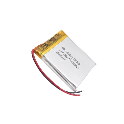 Lichte 3,7 V LiPo-batterij 750 mAh oplaadbare vierkante LiPo-batterijset