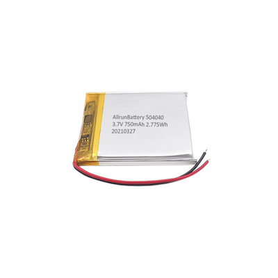 Lichte 3,7 V LiPo-batterij 750 mAh oplaadbare vierkante LiPo-batterijset