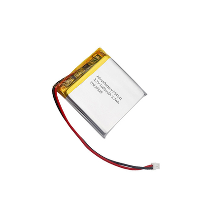 Vierkante oplaadbare lithium-polymeerbatterij 1000 mAh LiPo-batterij 3,7 V