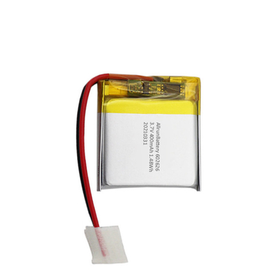 Licht 1C vierkante batterij Oplaadbare 3,7 V batterij 400mAh