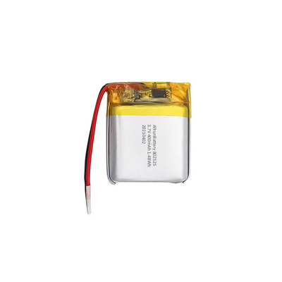 3.7V 400mAh vierkant oplaadbaar Li Po-batterijpak Langdurig 802525