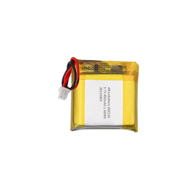 Krachtige vierkante batterij 3.7V 400mAh LiPo-batterijpakket