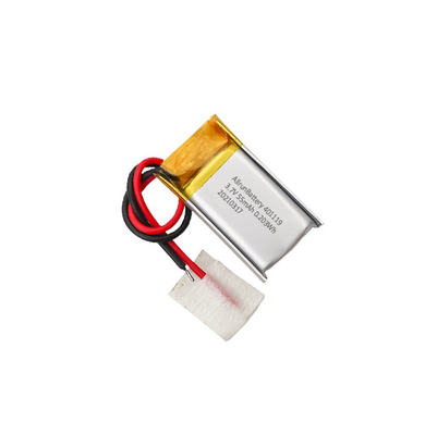 1C 55mAh 3,7 V kleine Li-polybatterij 401119 voor IoT Smart Devices