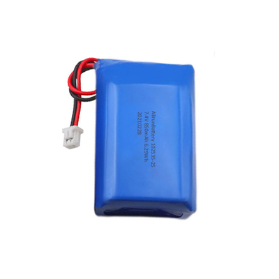2S1P lithiumbatterij Krachtige 7,4 V 850 mAh lithium-polymeerbatterij