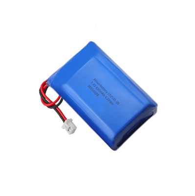 2S1P lithiumbatterij Krachtige 7,4 V 850 mAh lithium-polymeerbatterij