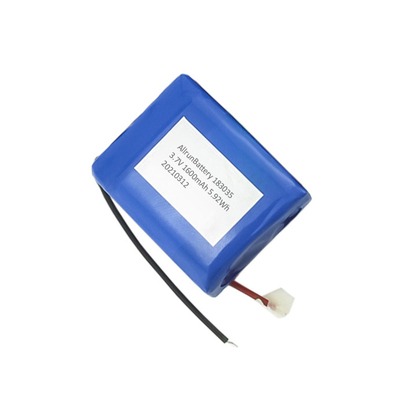 Aangepaste lithiumbatterij 183035 Li-ionbatterij 3,7 V 1600 mah