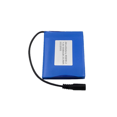 2S1P lithium-polymeerbatterij 7,4 V 3500 mAh LiPo-batterijpakket