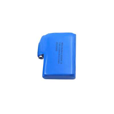 2S1P draagbare oplaadbare batterij 1100 mAh 7,4 V lithium-polymeer batterijpakket