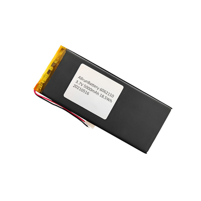 Lichte lithium-polymeerbatterij 3,7 V 5000mAh oplaadbare lithiumbatterij