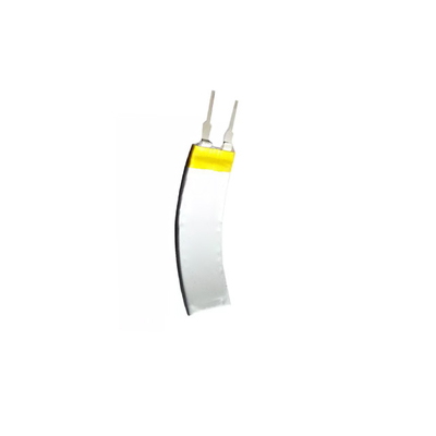 3,7 V 180mAh draagbare oplaadbare batterij Krachtige gebogen LiPo-batterij