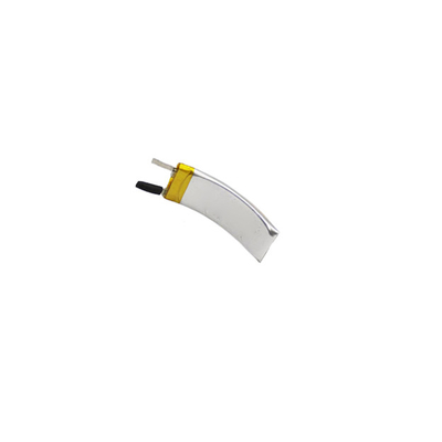 3.7V 30mAh 250727 oplaadbare gebogen LiPo-batterij voor draagbaar product