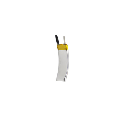 Gebogen draagbare oplaadbare batterij 3,7 V 80mAh LiPo-batterij