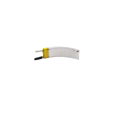 Gebogen draagbare oplaadbare batterij 3,7 V 80mAh LiPo-batterij