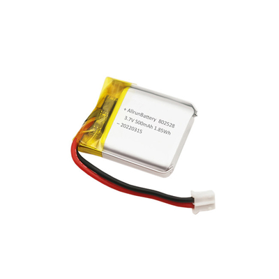 Lichte rechthoekige batterij Draagbare 3,7 V LiPo-batterij 500mAh