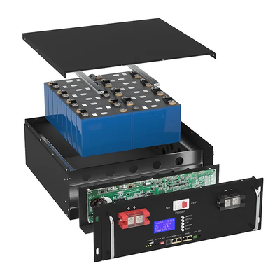 Zonne-energiesysteem 48V 100Ah LiFePO4 van Powerwall van de douanelifepo4 Batterij de Batterij van het de